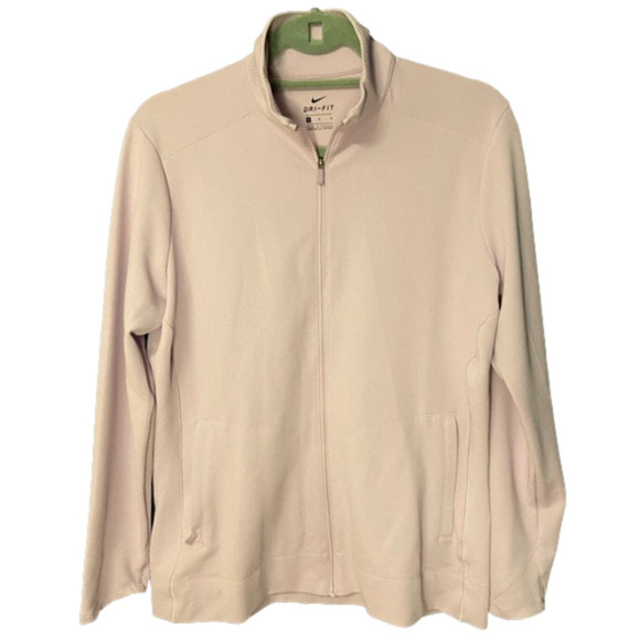 Nike Dri Fit lavender full‎ zip Jacket sz medium - Picture 1 of 7